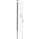 Bosch Professional EXPERT Hammerbohrer SDS-max-8X, Ø 32mm Arbeitslänge 600mm