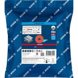 Bosch Professional X-LOCK Expert R782 Prisma Ceramic Fiberschleifscheibe, Ø 125mm, K80 25 Stück, Bohrung 22,23mm