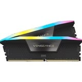 Corsair DIMM 64 GB DDR5-6400 (2x 32 GB) Dual-Kit, Arbeitsspeicher schwarz, CMH64GX5M2B6400C32, Vengeance RGB, INTEL XMP