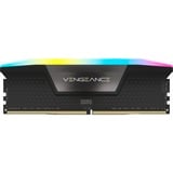 Corsair DIMM 64 GB DDR5-6400 (2x 32 GB) Dual-Kit, Arbeitsspeicher schwarz, CMH64GX5M2B6400C32, Vengeance RGB, INTEL XMP