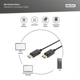 Digitus DisplayPort Anschlusskabel, Full HD 1080p schwarz, 5 Meter