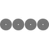 Dremel Polierrad Ø 22,5 mm (425), Polierscheibe 4 Stück, Schaft Ø 3,2mm