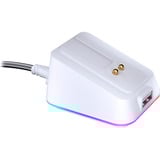 ENDORFY Mouse Dock White, für LIV Wireless, LIV Plus Wireless, Ladestation weiß, Kabel 1,8 Meter