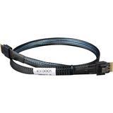 Icy Dock Kabel SlimSAS 4i SFF-8654  > SlimSAS 4i SFF-8654 schwarz, 50cm