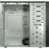 Inter-Tech IT-8862 Plaid, Tower-Gehäuse schwarz, Abschließbar