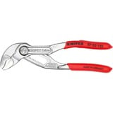 KNIPEX Cobra Rohr- / Wasserpumpen-Zange 87 03 125 rot, Länge 125mm, für Rohre bis 1"