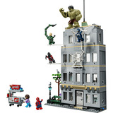 LEGO 76350 Marvel Super Heroes Großer Showdown: Spider-Man vs. Hulk, Konstruktionsspielzeug 