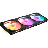 NZXT F420 RGB, Gehäuselüfter schwarz, 420 mm