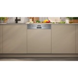 Neff S145EAS16E N50, Spülmaschine edelstahl (gebürstet), 60 cm, Home Connect