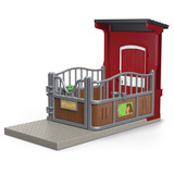 Schleich Farm World Ponybox mit Mustang Stute, Spielfigur 