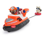 Spin Master Paw Patrol Fire Rescue - Zumas Rettungsboot, Spielfahrzeug mit Zuma Hundefigur und Waschbärenfigur