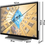 Toshiba 32WK3C63DAY, LED-Fernseher 80 cm (32 Zoll), schwarz, WXGA, HDR, Triple Tuner