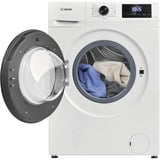 Bomann WA 7175, Waschmaschine weiß/schwarz