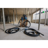 Bosch PRO GDI50-65D Betonrüttler, Verdichter schwarz/blau, 50 mm Rüttelkopf