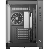 DeepCool CG330U 3F, Tower-Gehäuse schwarz, Panorama-Design