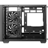 DeepCool CG330U 3F, Tower-Gehäuse schwarz, Panorama-Design
