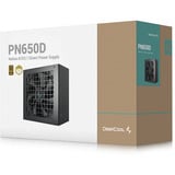 DeepCool PN650D, PC-Netzteil schwarz, 650 Watt