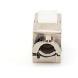 Digitus Cat.6a Keystone-Modul, geschirmt silber, 8 Stück, mit intelligentem Kabelmanager