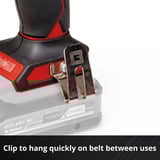 EINHELL Professional Akku-Schlagschrauber TP-CI 18/220 Li BL - Solo, 18Volt schwarz/rot, ohne Akku und Ladegerät