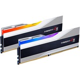 G.Skill DIMM 64 GB DDR5-6000 (2x 32 GB) Dual-Kit, Arbeitsspeicher silber, F5-6000J3040G32GX2-TZ5RS, Trident Z5 RGB, INTEL XMP