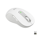 Logitech Signature M650 L Wireless, Maus weiß, Größe L, Chromebook zertifiziert