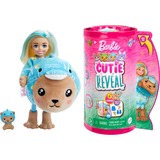 Mattel Barbie Cutie Reveal Chelsea Costume Cuties Serie - Teddy Dolphin, Puppe 