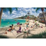 Schmidt Spiele Thomas Kinkade Studios: Disney - Mickey & Minnie in Florida, Puzzle 200 Teile