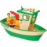 Simba Feuerwehrmann Sam - Charlies Fischerboot mit Figur, Spielfahrzeug 