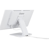 iiyama ProLite T2452MSC-W2AG, LED-Monitor 60.5 cm (24 Zoll), weiß, FHD, IPS, Touchscreen, HDMI, DP, Entspiegelung, 120Hz Panel