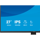 iiyama ProLite XB2797HSN-B1, LED-Monitor 68.6 cm (27 Zoll), schwarz (matt), FullHD, IPS, HDMI, DP, USB-C, USB-Hub, Lautsprecher, 100Hz Panel