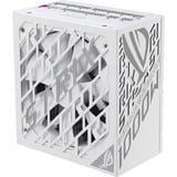ASUS ROG Strix 1000W Platinum White Edition (ROG Equalizer), PC-Netzteil weiß, 1x 12 Pin High Power GPU, 4x PCIe, Kabelmanagement, 1000 Watt