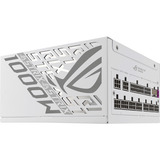 ASUS ROG Strix 1000W Platinum White Edition (ROG Equalizer), PC-Netzteil weiß, 1x 12 Pin High Power GPU, 4x PCIe, Kabelmanagement, 1000 Watt