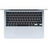 Apple MacBook Air 34,5 cm (13,6") 2025 CTO, Notebook hellblau, 16 GB, 256 GB (256 GB SSD), M4, MacOS, Deutsch