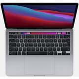 Apple MacBook Pro 33,8 cm (13,3") 2020 CTO, Notebook grau, M1, 8-Core GPU, macOS Big Sur, Amerikanisch, 256 GB SSD
