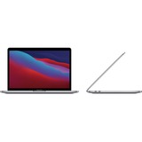Apple MacBook Pro 33,8 cm (13,3") 2020 CTO, Notebook grau, M1, 8-Core GPU, macOS Big Sur, Amerikanisch, 256 GB SSD