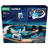 BRIO World - Großes Weltraumstations-Set, Spielfahrzeug 