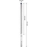 Bosch EXPERT Hammerbohrer SDS-max-8X, Ø 20mm 5 Stück, Arbeitslänge 400mm