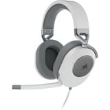 Corsair HS65 SURROUND, Gaming-Headset weiß/grau, Klinke