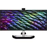 Dell  P3426WEB USB-C-Hub-Konferenz-Monitor, LED-Monitor 86.6 cm (34.1 Zoll), schwarz/silber, WQHD, IPS, Webcam, Mikro, LS, USB-Hub, 100Hz Panel