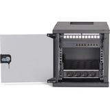 Digitus Netzwerk-Set SOHO Pro 10" 315x300 mm (BxT), IT-Schrank schwarz, 6 Höheneinheiten