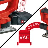 EINHELL Power X-Change Akku-Schwingschleifer TE-OS 18/230 Li-Solo, 18Volt rot/schwarz, ohne Akku und Ladegerät