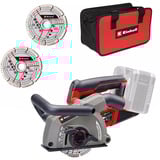 EINHELL Professional Akku-Mauernutfräse TP-MA 36/30 Li BL-Solo, 36Volt (2x18V) rot/schwarz, ohne Akku und Ladegerät