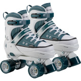 HUDORA Roller Skates Gr. 28-31	, Inline-Skates blau/weiß, Sneaker-Look