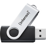 Intenso Office Line 256 GB, USB-Stick silber/schwarz, USB-A 3.2