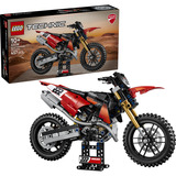 LEGO 42238 Technic Ducati Desmo450 MX Factory Motorrad, Konstruktionsspielzeug 