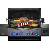 Napoleon Gasgrill Phantom Prestige 500 Connected schwarz (matt), mit SIZZLE ZONE und Heckbrenner, Modell 2025