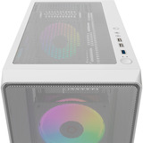 Ocypus Gamma C60 ARGB , Tower-Gehäuse weiß, Tempered Glass