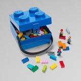 Room Copenhagen LEGO Box mit Griff , Aufbewahrungsbox blau