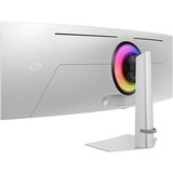 SAMSUNG Odyssey S49CG934SUX, Gaming-Monitor 124 cm (49 Zoll), silber/schwarz, UWQHD, OLED, HDMI, DisplayPort, USB, 240Hz Panel