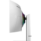 SAMSUNG Odyssey S49CG934SUX, Gaming-Monitor 124 cm (49 Zoll), silber/schwarz, UWQHD, OLED, HDMI, DisplayPort, USB, 240Hz Panel